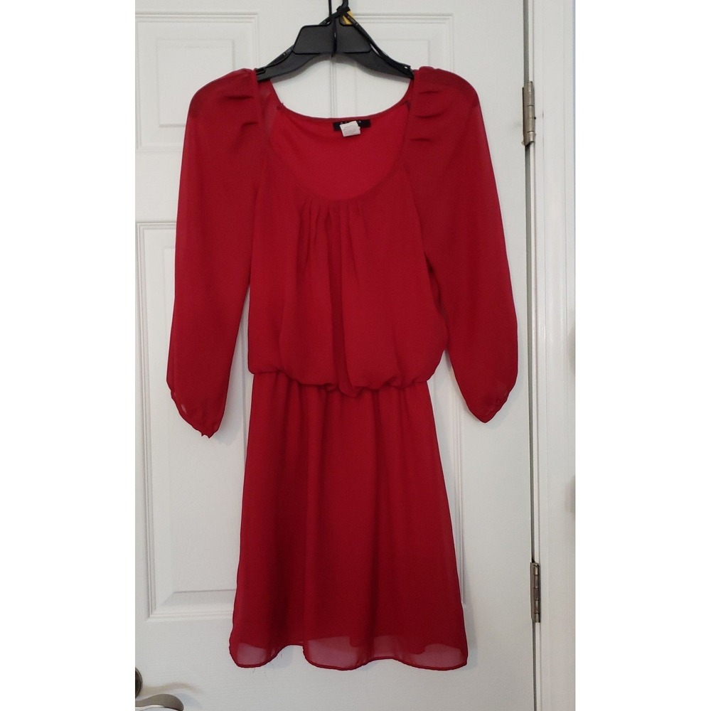 B. Darlin Womans dress Size 5/6 Burgundy